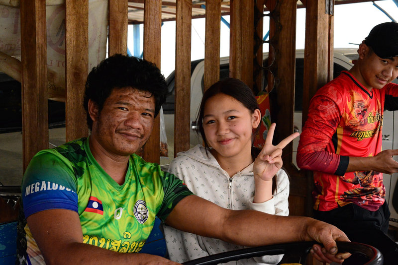 Der Kapitän der Autofähre